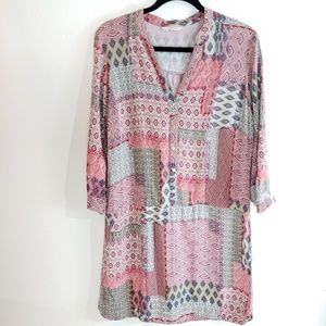 Camaieu Printed Midi Dress